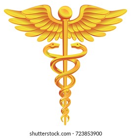 Caduceus Medical Icon.
