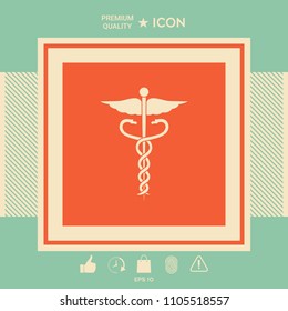 Caduceus medical symbol