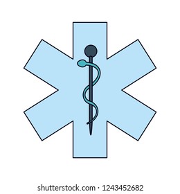 Caduceus medical symbol