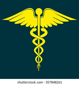 caduceus medical symbol