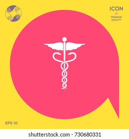 Caduceus medical symbol