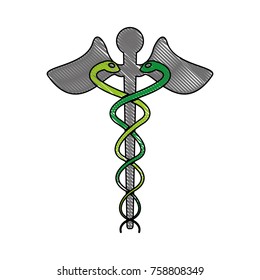 Caduceus medical symbol