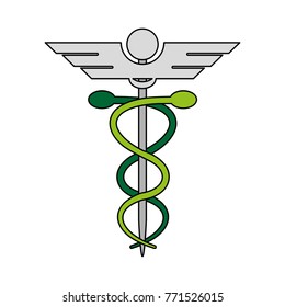 Caduceus medical symbol