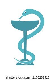 caduceus pharmacy pharmacist drugstore apoteke pharmaceutics 3D illustration