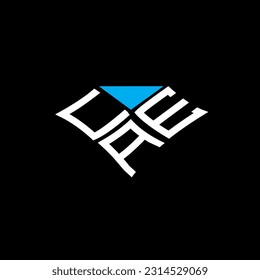 CAE Brief Logo kreatives Design mit Vektorgrafik, CAE einfach und modern Logo. CAE luxuriöses Alphabet-Design  