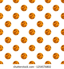 Cafe biscuit pattern seamless vector repeat for any web design