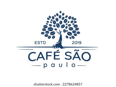 Cafe business isolation logo design