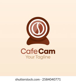 Cafe Cam Logo Design Template. Good for Business, Agency, Community and Organization
