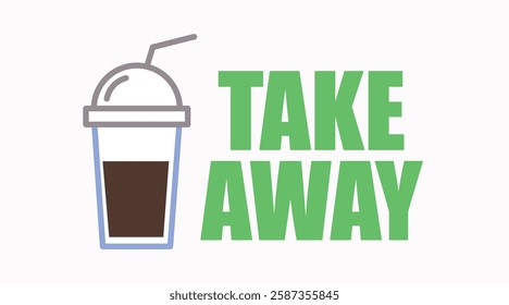 Cafe, coffee, cup, drink, ice, takeaway icon in Colors. Take Away Drink Icon