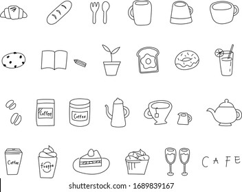 Drink Cafe Handwriting Illustration Images Stock Photos Vectors Shutterstock