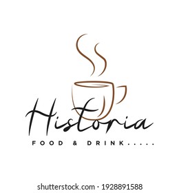 cafe and coffee logo, icon and template