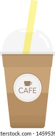 Cafe drink in a cup