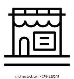 Icono Plano Del Café Aislado En Fondo Blanco