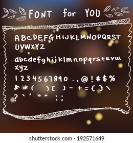 Cafe font