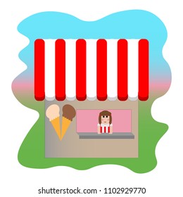 cafe ice cream