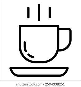 Cafe Icon Element For Design
