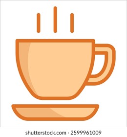Cafe Icon Element For Design