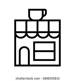 cafe icon or logo isolated sign symbol vector illustration - high quality black style vector icons
