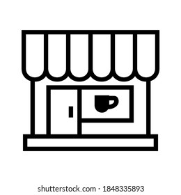 cafe icon or logo isolated sign symbol vector illustration - high quality black style vector icons
