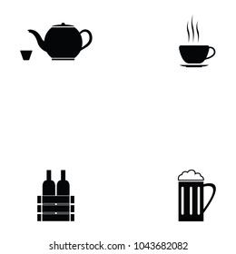 cafe icon set