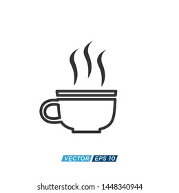 Cafe Icon Vector Design Illustration 