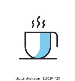 cafe icon vector design modern style