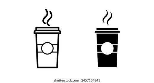 Cafe icon vector design template