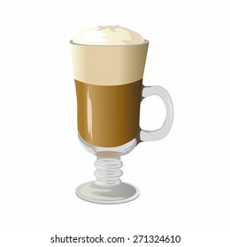 Cafe Latte vector illustration