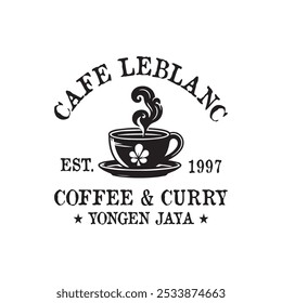 Cafe Leblanc coffee and curry yongen jaya est 1997