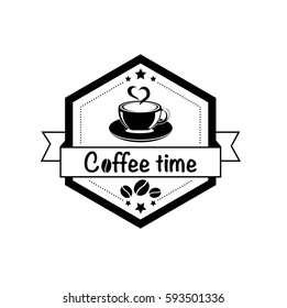 Cafe logo, banner, label