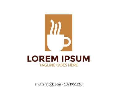 cafe logo. coffe. vector illustration. editable