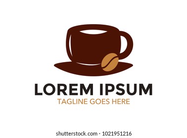 cafe logo. coffe. vector illustration. editable