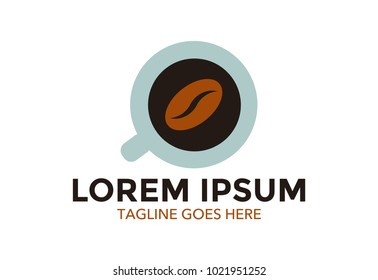 cafe logo. coffe. vector illustration. editable