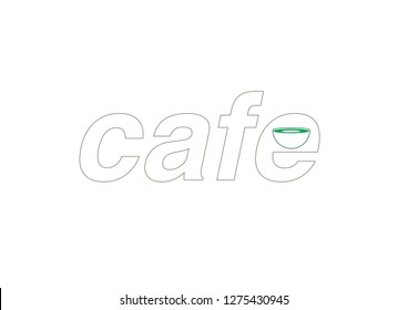cafe logo coffee logo cup