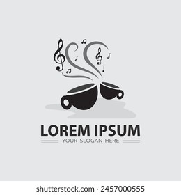 Cafe logo and Coffee logo design cafetarian drink dinner resto