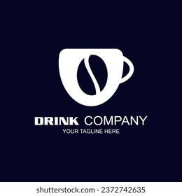 Cafe logo. Coffee Logo, coffee cafe logo illustration design template.
