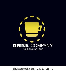 Cafe logo. Coffee Logo, coffee cafe logo illustration design template.