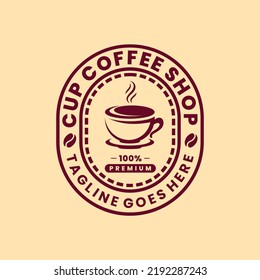 logotipo de café, logotipo de cafetería