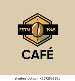 cafe logo or coffee logo suitable for your bussiness