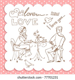 In Cafe and in Love