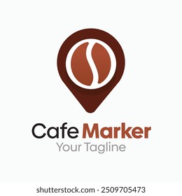 Cafe Marker Logo Design Template. Good for Business, Agency, Community and Organization