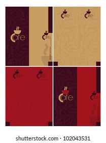 Cafe menu