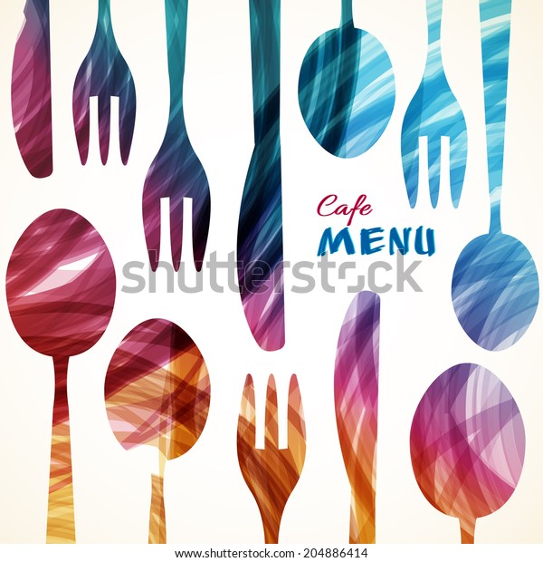 Cafe\
Menu Card Design template. Vector Illustration.\
