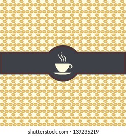 cafe menu cover vector illustration design