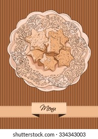 Cafe menu design.