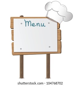 Cafe menu design, vector image, eps 10