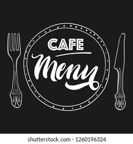 Cafe menu sketch