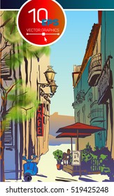 cafe on the street