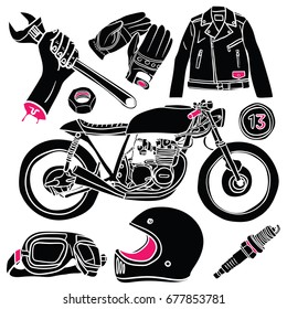 Cafe racer doodles