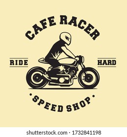 CAFE RACER SPEED SHOP VECTOR